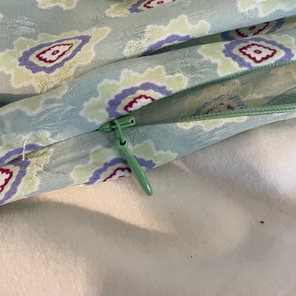 SANDRO Paris jacquard print ruffle midi dress - Picture 6 of 8